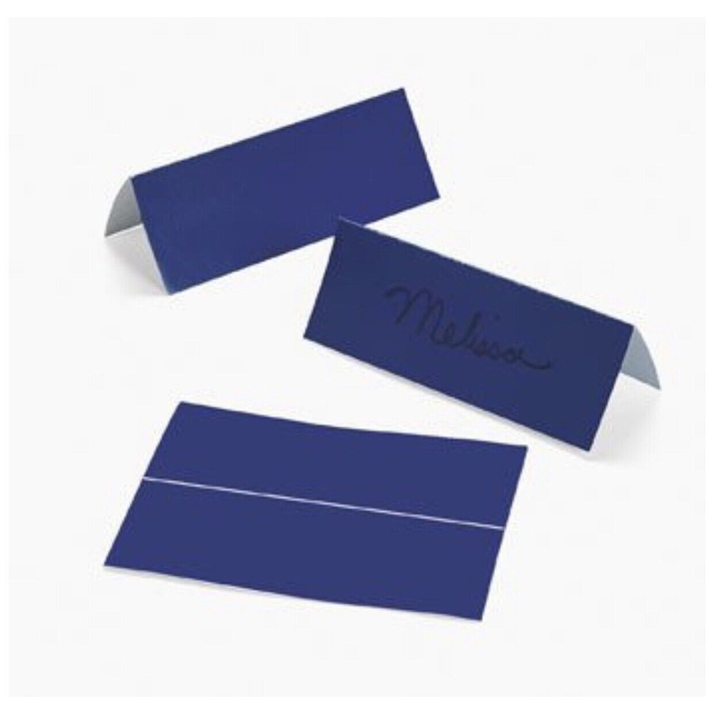 24 PURPLE Place Cards Regular Size Card stock All Occasion Wedding Birthday‎